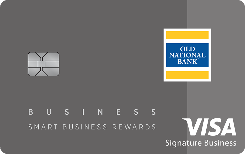 A sample of a Smart Business Rewards credit card